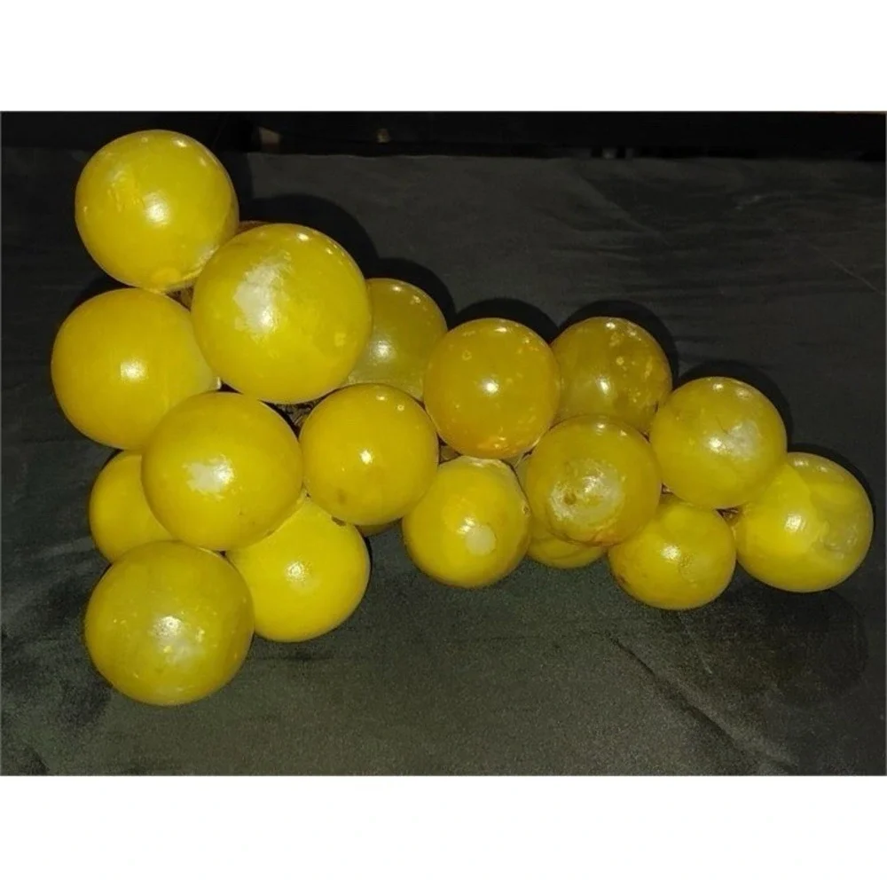1960s alabaster stone grapes mcm mid century